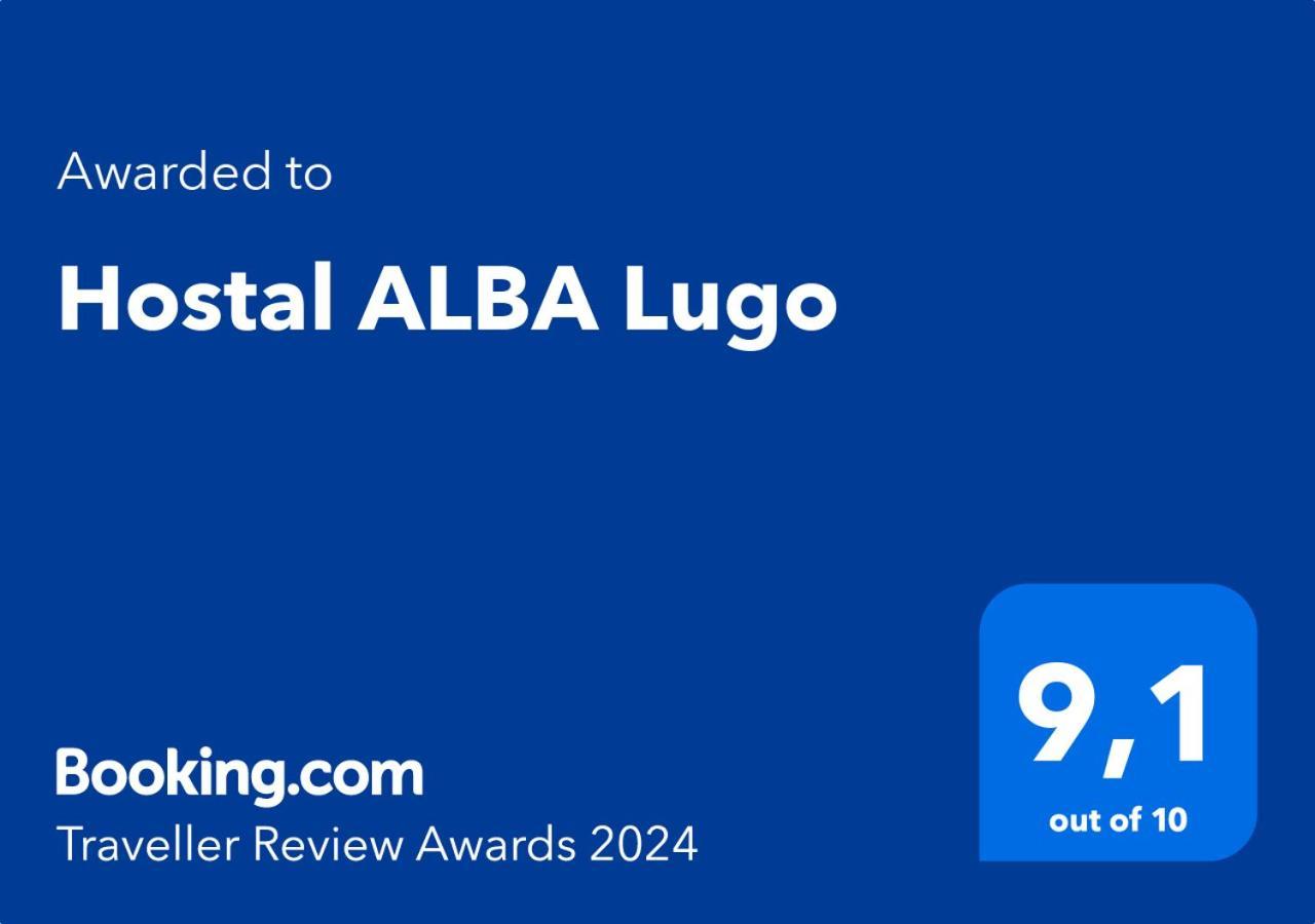 Hostal Alba Луго Экстерьер фото